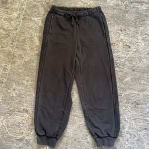 Aerie Luxe Inside Out High Waisted Cropped Jogger